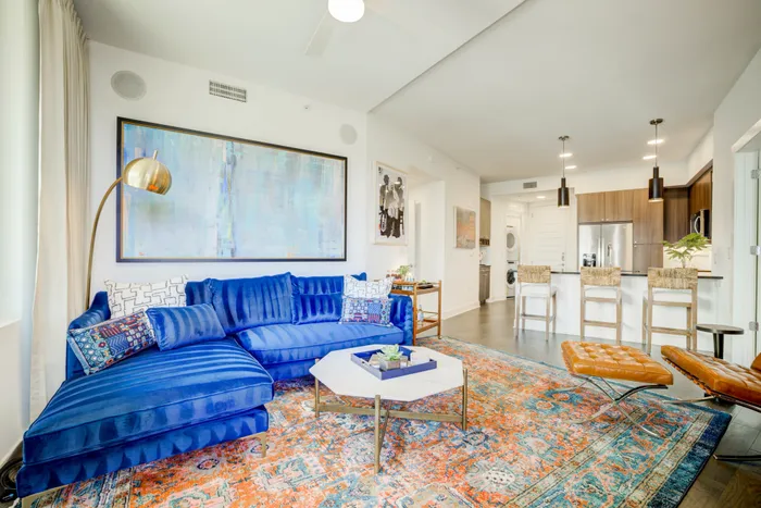 One, two, and three-bedroom open-concept layouts