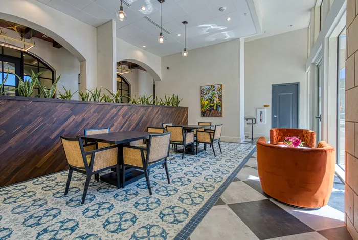Lobby Area Seating - Table and Chairs