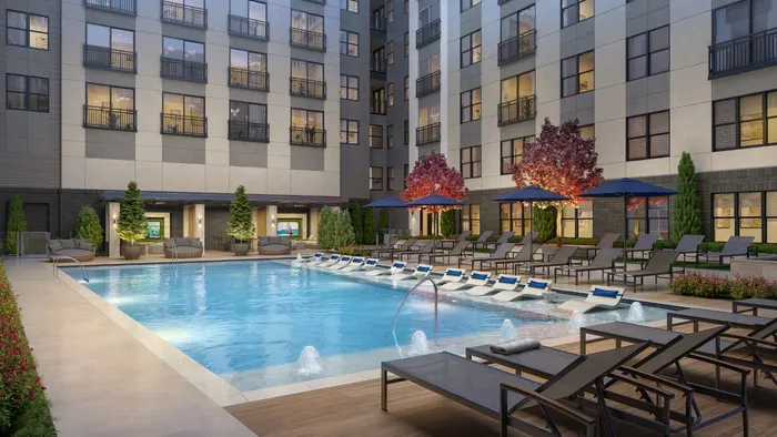 rendering of pool