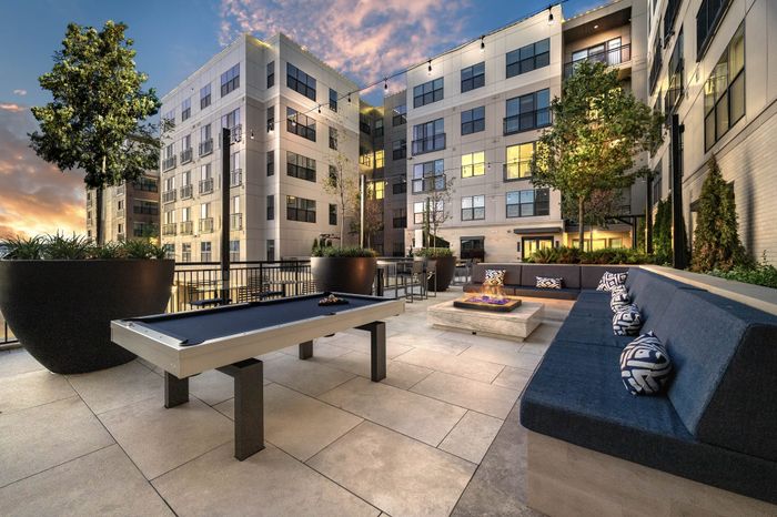 Social courtyards made for relaxing