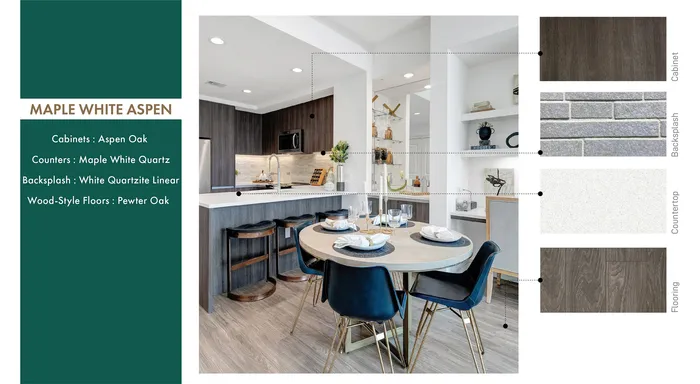 Maple White Aspen Scheme