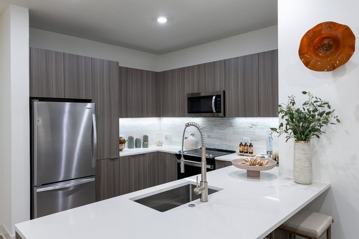 Modern kitchen_Two Bedroom Model Unit