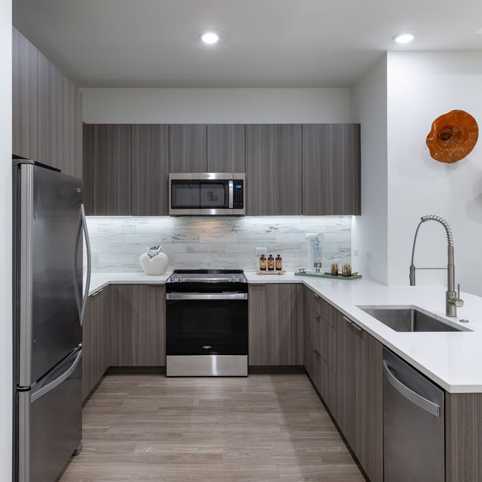 Modern kitchen_Two Bedroom Model Unit