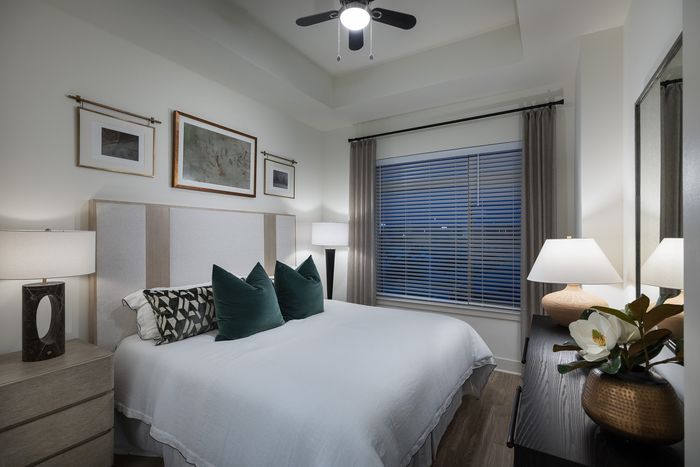 Elegant bedroom_Two Bedroom Model Unit