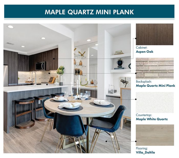 Maple Quartz Mini Plank