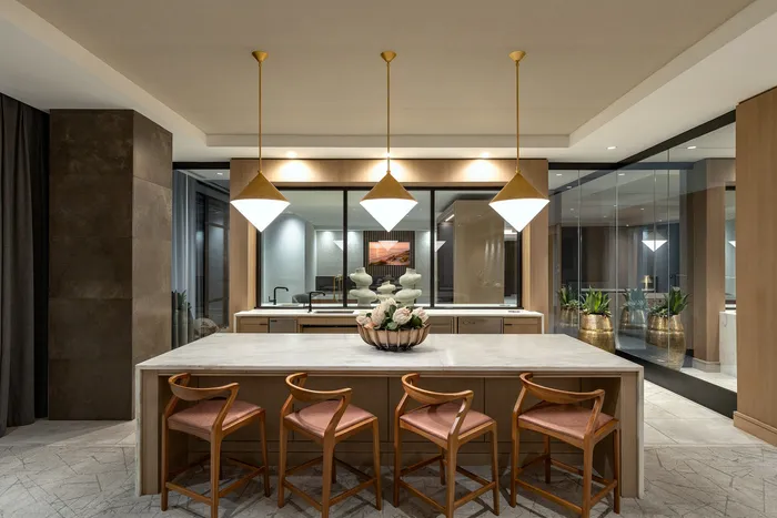 Elegant Club Kitchen