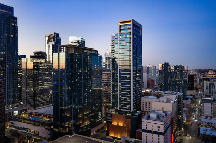 Hanover Brazos Street - Cityscape View