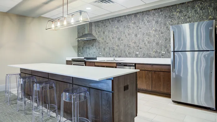 Experience the perfect blend of form and function in our thoughtfully designed community clubhouse created to enhance resident connections. | The Glen View |