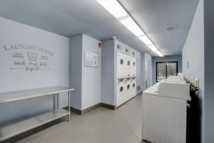 Conveniently wash and dry your clothes in our well-maintained on-site laundry facility. |  International Village Lombard |  International Village Lombard Apartments