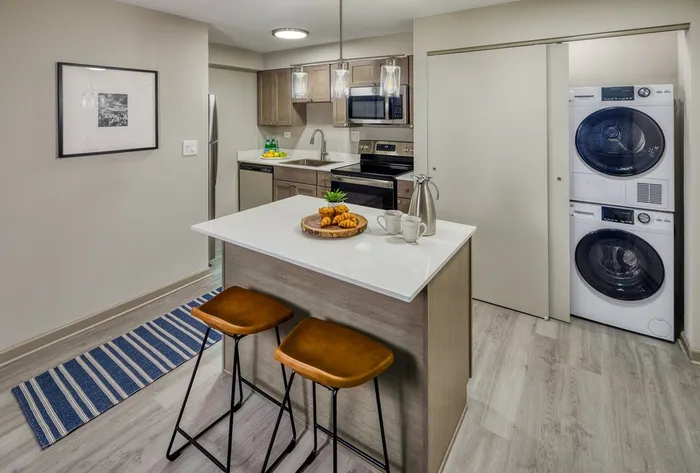 Your primary bedroom suite provides luxurious privacy with ensuite bathroom and walk-in closet convenience.  | The Views Of Naperville | The Views Of Naperville Apartments