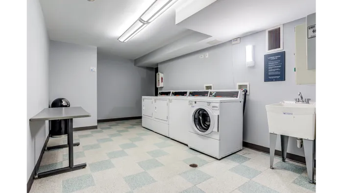 Resident Laundry Room | Apartment Homes for rent in Westmont, IL | Twin Lake Towers