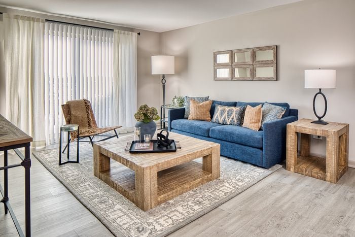 English Oak Superior Renovation LVT Flooring Glen Oaks Commons Apartments