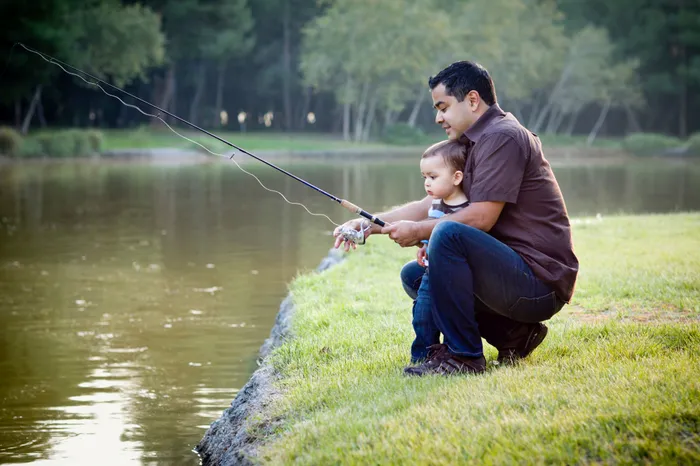 On Site Fishing | Lake + House Apartments | Wheeling IL
