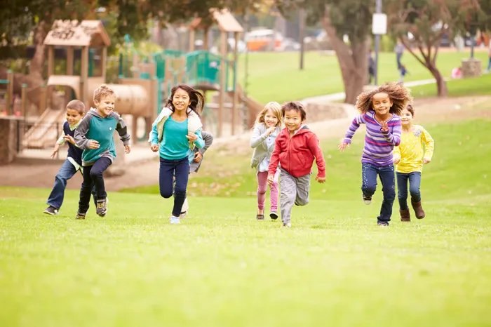 Take advantage of our thoughtfully designed playground featuring age-appropriate equipment for safe adventures. | International Village Schaumburg | International Village Schaumburg Apartments