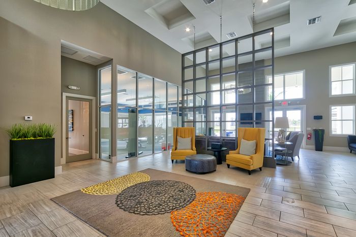 The Reserve at Vero Beach, interior, clubhouse, spacious seating areas