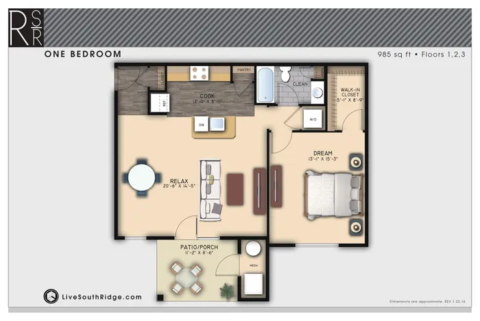 1 Bedroom