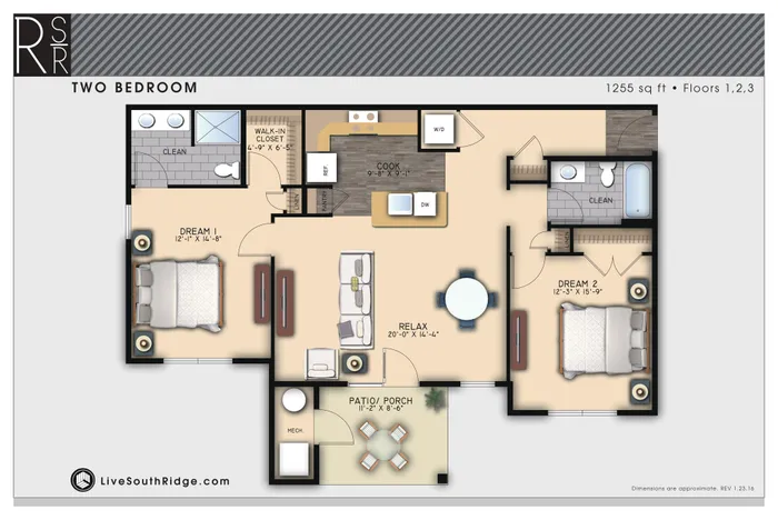 2 Bedroom