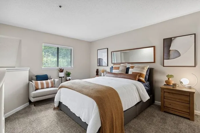 furnished bedroom