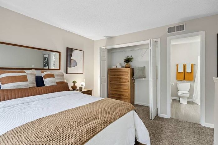 furnished bedroom