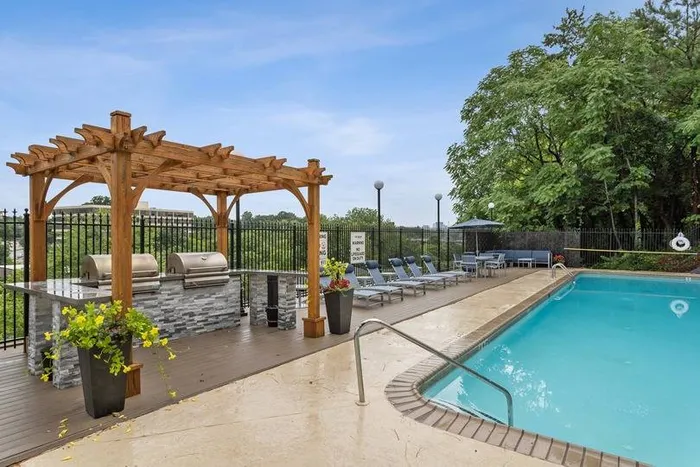poolside grills