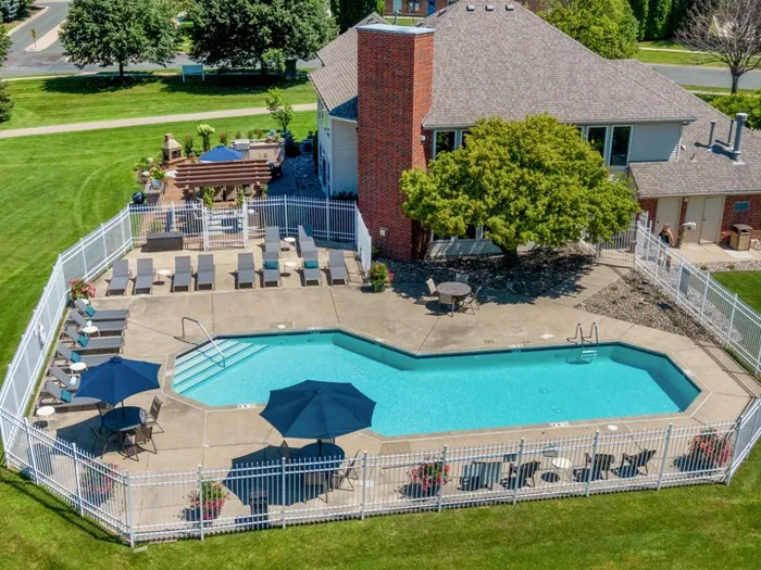 ReNew West Bloomington Aerial Pool Outdoor Lounge