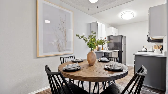 ReNew One59 Dining room table and kitchen