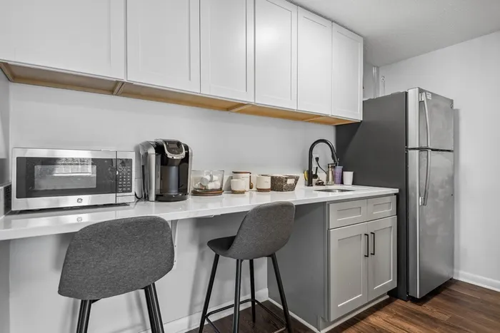 Coffee bar at ReNew Virginia Beach with Keurig