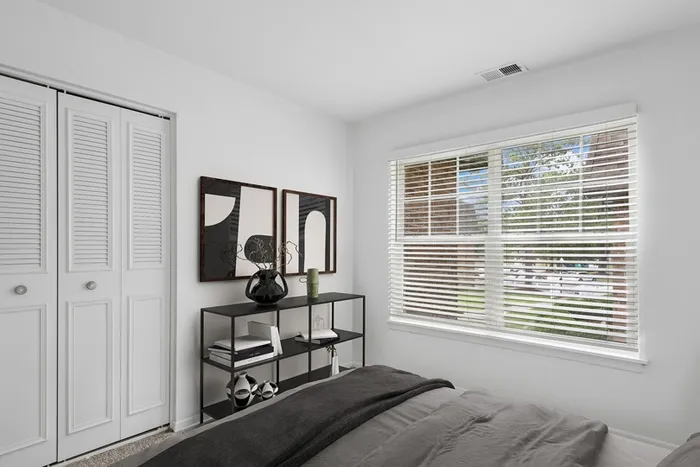 furnished bedroom