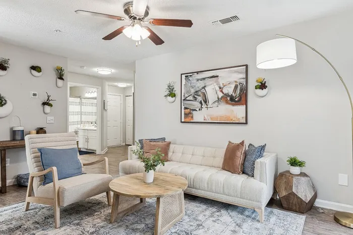 ReNew Marina Shores Modern Living Room with Natural Lighting