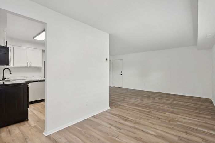 ReNew Parkville Open Living Room COnnecting to Kitchen
