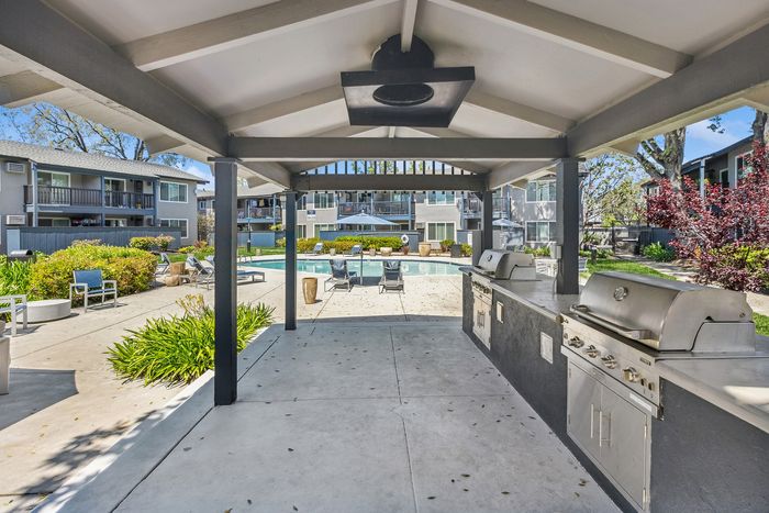 ReNew Berryessa Outdoor BBQ Area and Pool