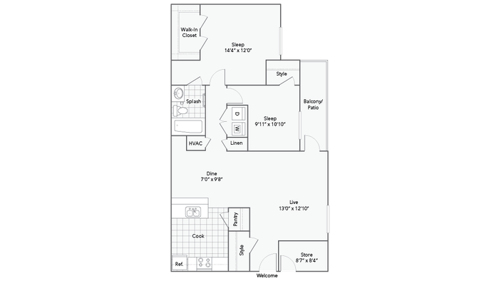 Floorplan Images | ReNew Towne Oaks