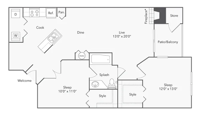 Floorplan Images | ReNew Marina Shores