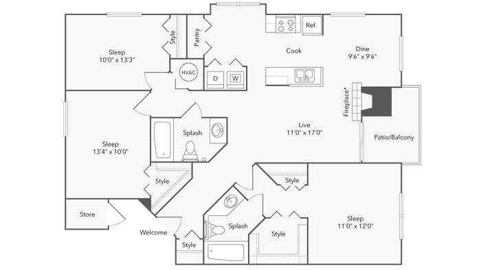 Floorplan Images | ReNew Marina Shores