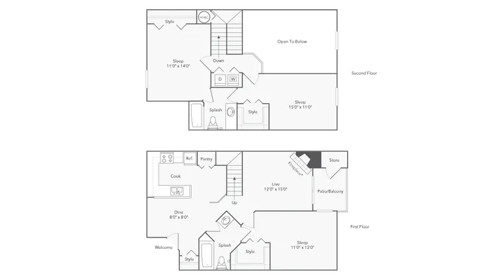 Floorplan Images | ReNew Marina Shores