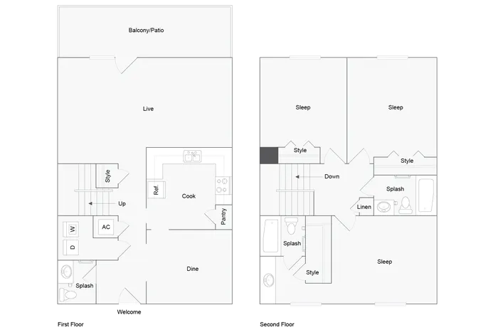 Darlington | 3-Bedroom Floorplan