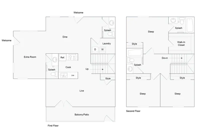 Everett | 4-Bedroom Floorplan