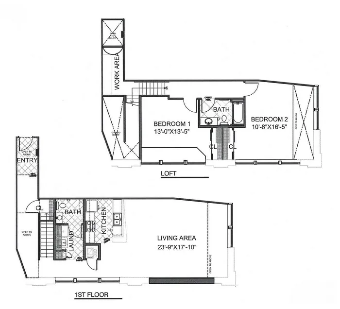 Burlington | 2-Bedroom Floorplan