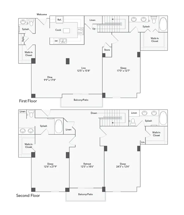 Dartmouth | 3-Bedroom Floorplan