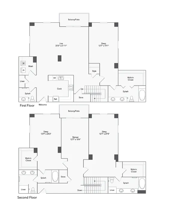 Decatur | 3-Bedroom Floorplan