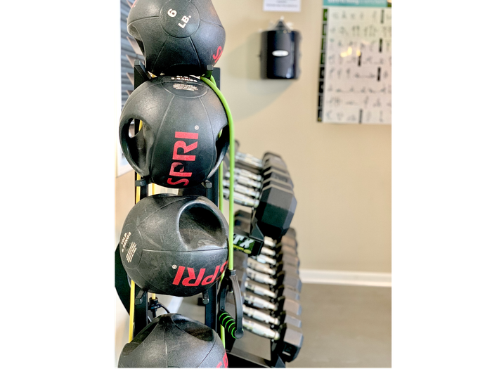 Fitness center at Barrington Place Apartments in Madison, Wisconsin equipped for daily workouts and active living.