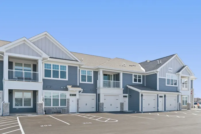 Seasons at River View Apartments in Pleasant Prairie, Wisconsin. Luxury, condo style, studio, 1 bedroom, 2 bedroom, and 3 bedroom apartments, with private garages and entries.