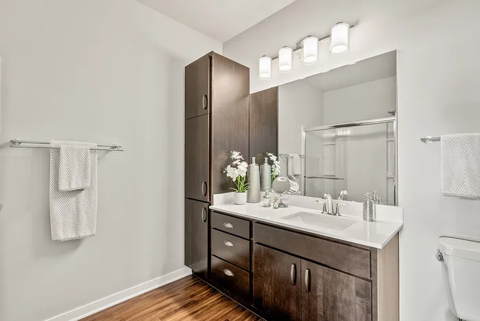 Apartments in Oak Creek, Wisconsin. Seasons at Orchard Hills offers condo style studio, 1 bedroom, 2 bedroom, and 3 bedroom apartments, with private garages and entries.