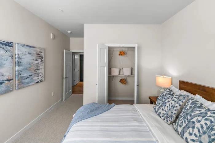 Bedroom at Seasons at Grafton Apartments in Grafton, Wisconsin providing comfortable space for everyday living.