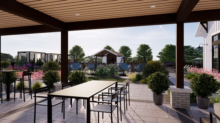 Echelon at Charlotte Apartments in Charlotte, North Carolina. Luxury, condo style, studio, 1 bedroom, 2 bedroom, and 3 bedroom apartments, with private entries.