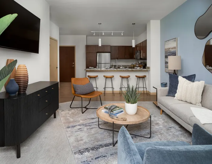 Spacious living area with open layouts and natural light for everyday comfort.