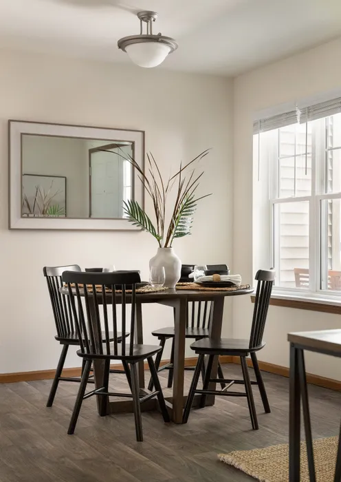 Dining area at Manchester Oaks Apartments in Franklin, Wisconsin with comfortable space for meals and gatherings.