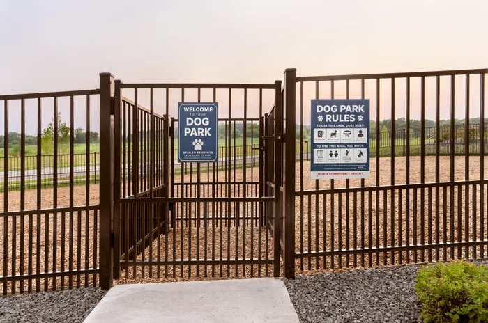 On-site dog park at Apex at Verona offering open space for pets in Verona, WI.