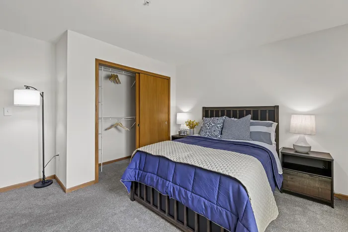 Apartments in Pewaukee, Wisconsin. Saddlebrook offers spacious 1 bedroom, 2 bedroom, and 3 bedroom apartments, with some condo style 2 bedroom apartments including private entry and garage.