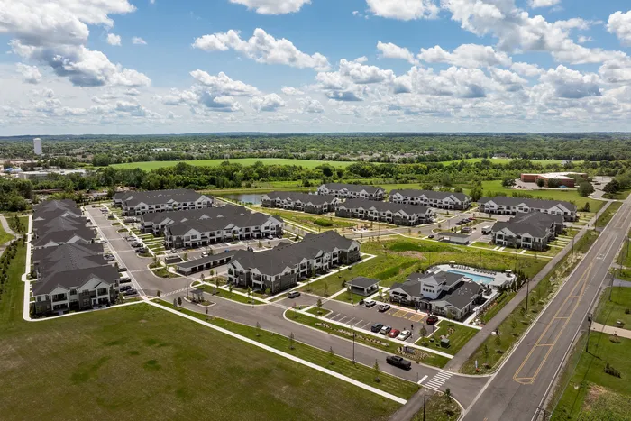 View of Seasons at Elgin Apartments in Elgin, IL.